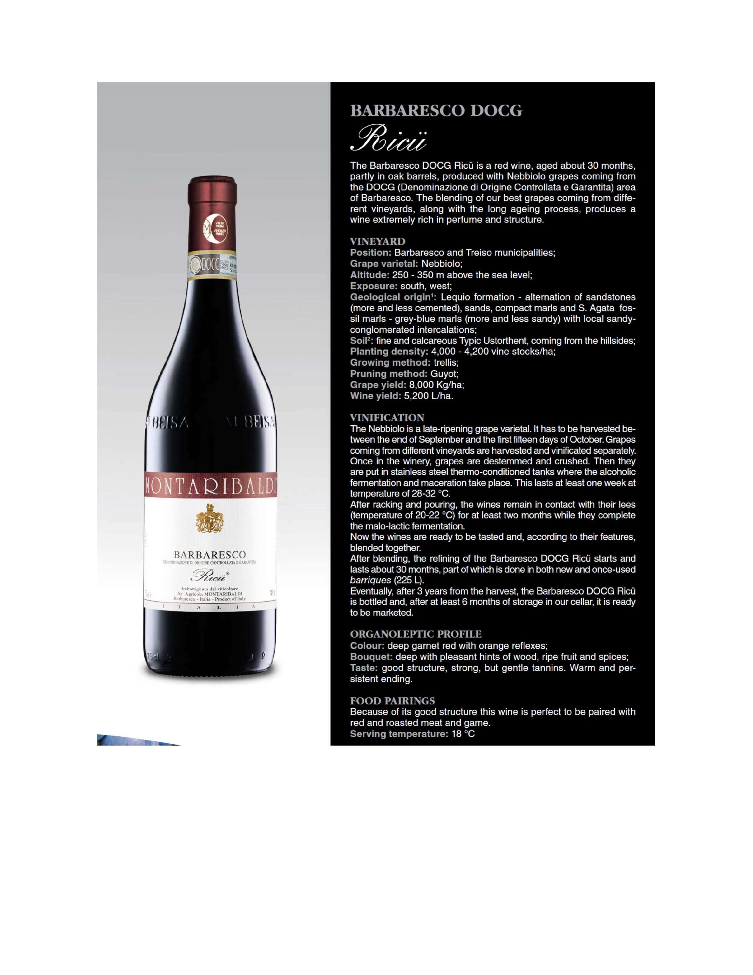 barbaresco docg Ric