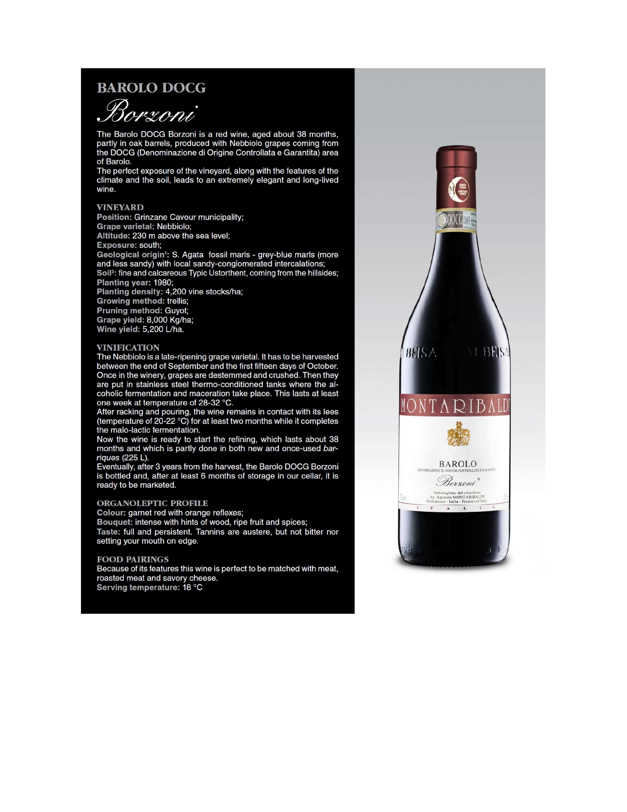 Barolo docg Borzoni